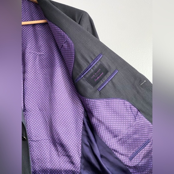 $749‼️TED BAKER LONDON Endurance ‘JAY CT’ Sport Coat Blazer Suit Jacket Wool 40L - Picture 5 of 11